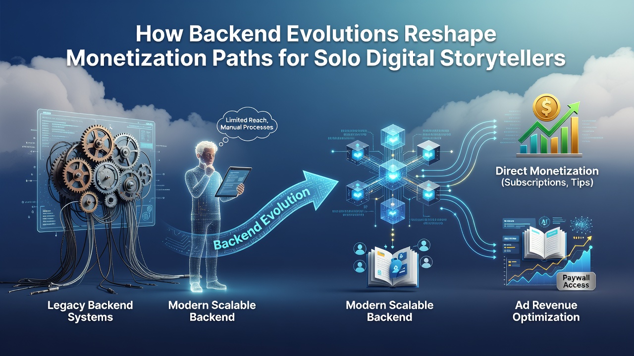 How Backend Evolutions Reshape Monetization Paths for Solo Digital Storytellers